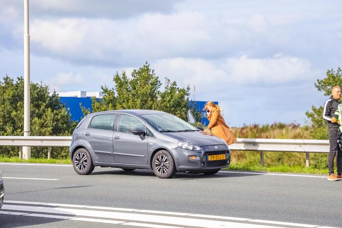 Twee ongevallen op snelweg