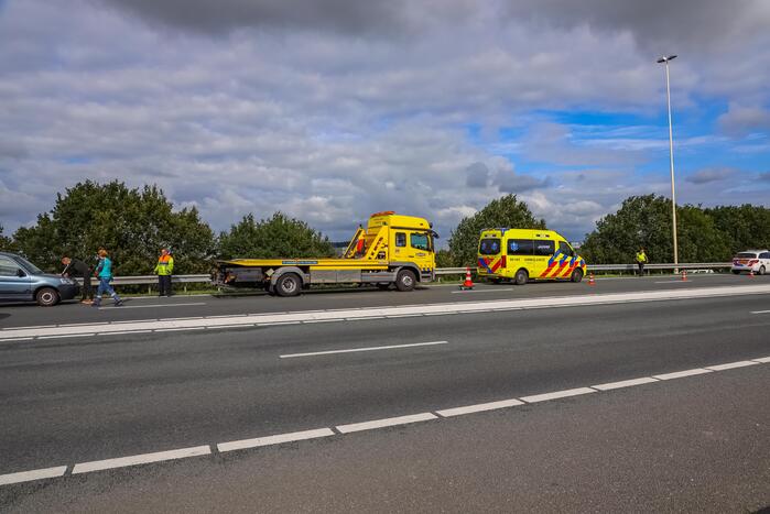 Twee ongevallen op snelweg