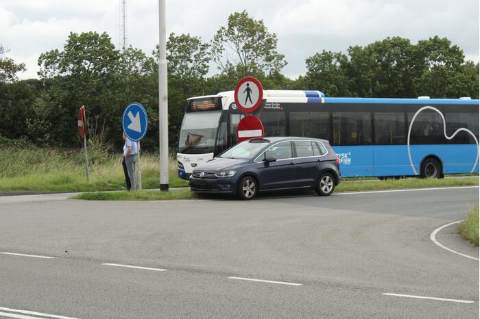 Drie auto's betrokken bij ongeval afrit A7