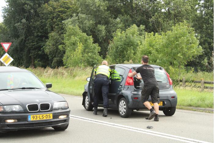 Drie auto's betrokken bij ongeval afrit A7