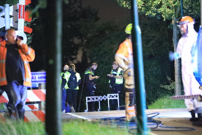 Tijdelijk geen treinverkeer door aanrijding op het spoor