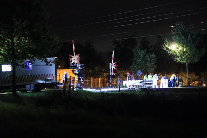 Tijdelijk geen treinverkeer door aanrijding op het spoor