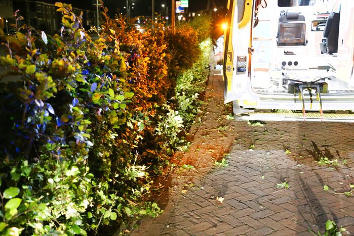 Motorrijder gewond bij eenzijdig ongeval