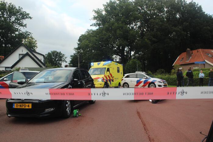 Snorfietser gewond na ongeval met personenauto