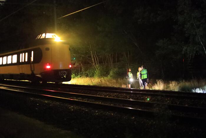 Tijdelijk geen treinverkeer door aanrijding