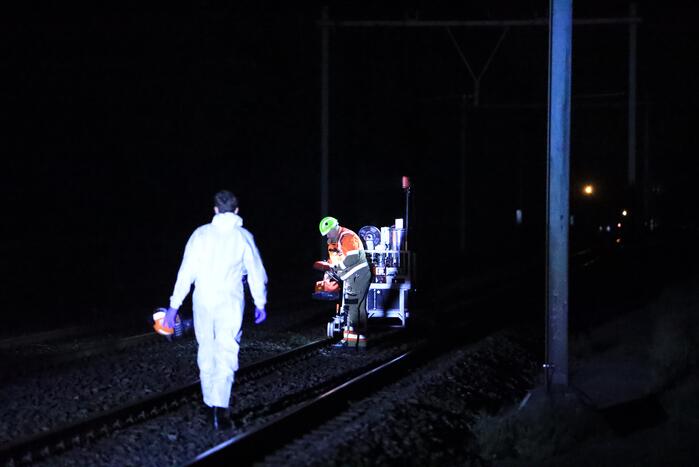 Tijdelijk geen treinverkeer door aanrijding