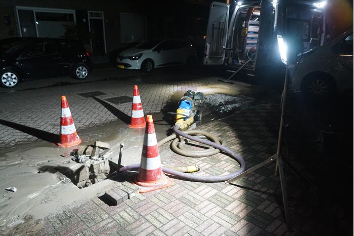 Waterlekkage zorgt voor flink lawaai in nacht