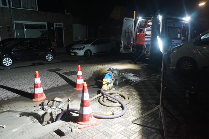 Waterlekkage zorgt voor flink lawaai in nacht