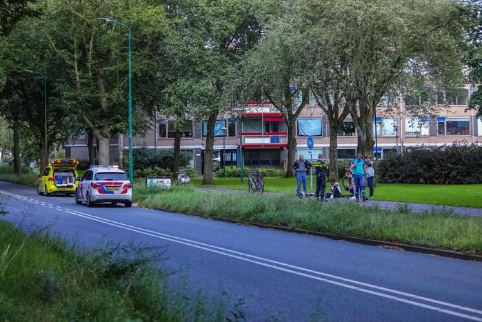 Fietser gewond bij ongeval met personenauto