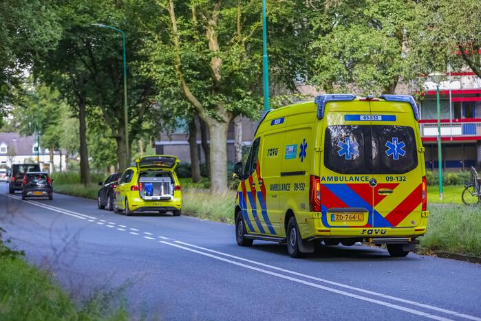 Fietser gewond bij ongeval met personenauto