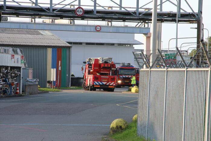 Brand bij industriepand Akzo Nobel