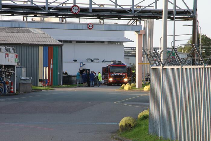 Brand bij industriepand Akzo Nobel