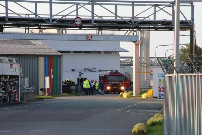 Brand bij industriepand Akzo Nobel
