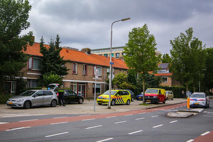 Leswagen betrokken bij aanrijding met fietsster