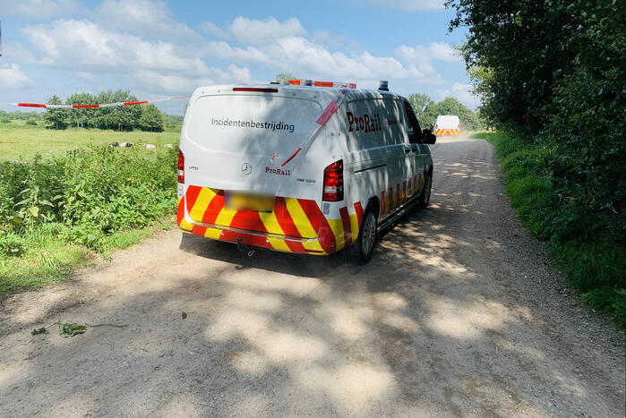 Geen treinverkeer door aanrijding