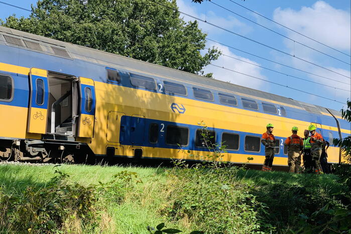 Geen treinverkeer door aanrijding