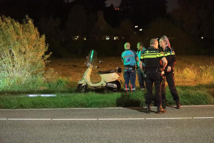 Scooterrijder betrokken bij ernstig ongeval op fietspad