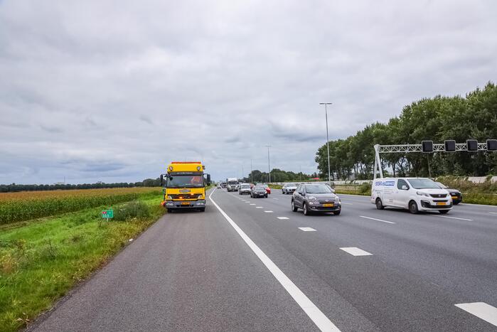 Flinke schade tussen meerdere voertuigen