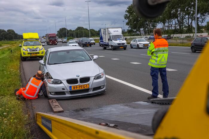 Flinke schade tussen meerdere voertuigen