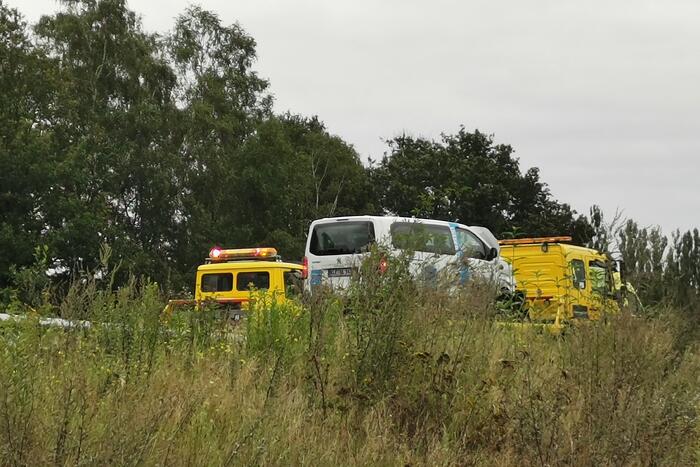 Vier voertuigen betrokken bij ongeval op snelweg
