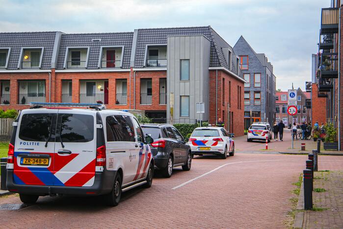 Veel politie in kogelwerende vesten