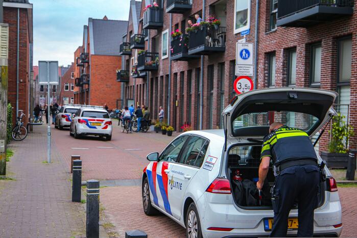 Veel politie in kogelwerende vesten