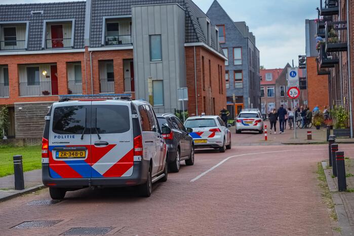 Veel politie in kogelwerende vesten