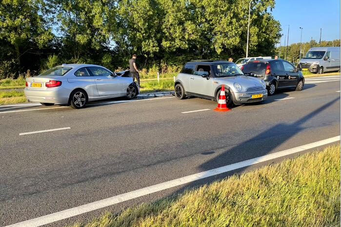 Flinke schade bij kop-staart botsing