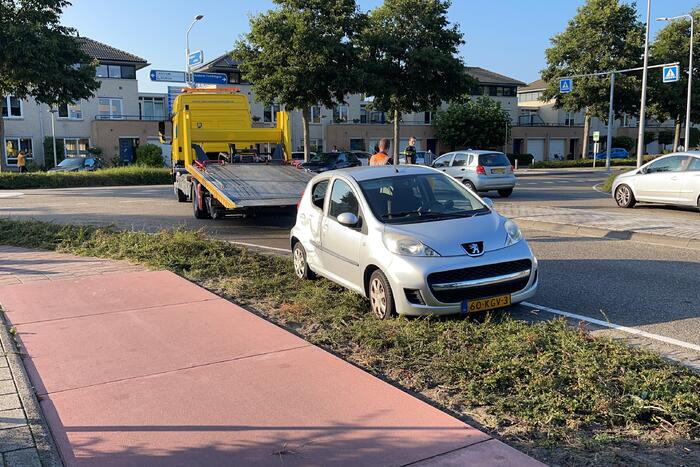 Scooterrijder gewond bij aanrijding met auto