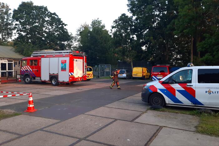 Man loopt brandwonden op aan boord