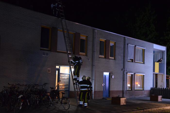 Mogelijke woningbrand blijkt opstoken verwarming