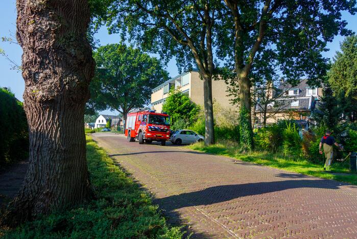 Kat twee dagen vast tussen spouwmuren