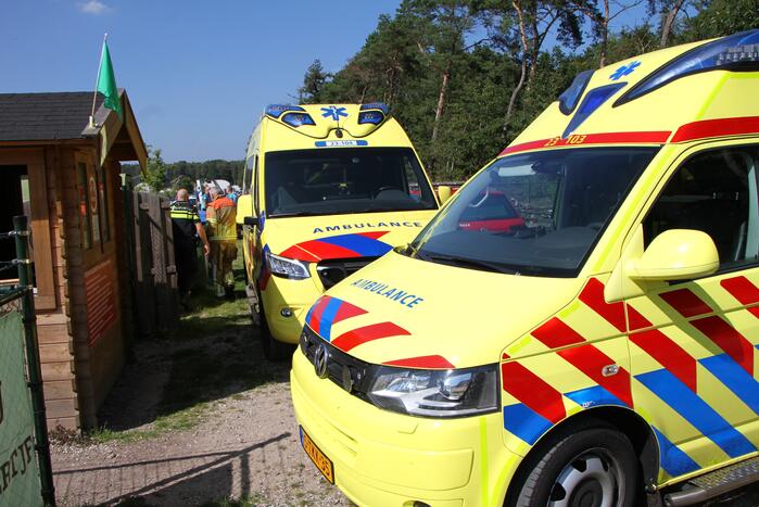 Grote zoekactie naar persoon in water Dagstrand Het Blauwe Meertje