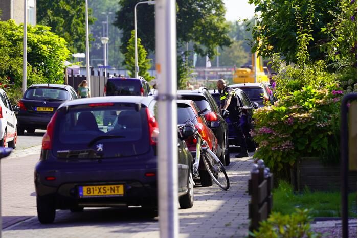 Grote politiemacht op de been in Oosterwei