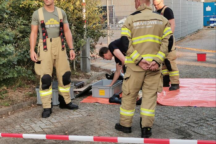 Brandweer doet nacontrole Zwembad De Vrije Slag