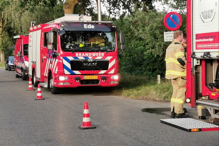 Brandweer doet nacontrole Zwembad De Vrije Slag