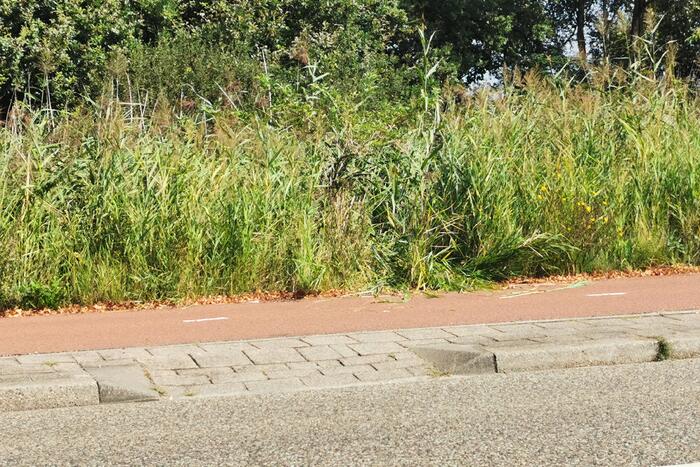 Scootmobieler ligt 45 minuten in riet