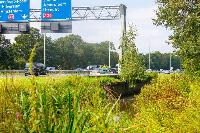 Botsing tussen personenauto's