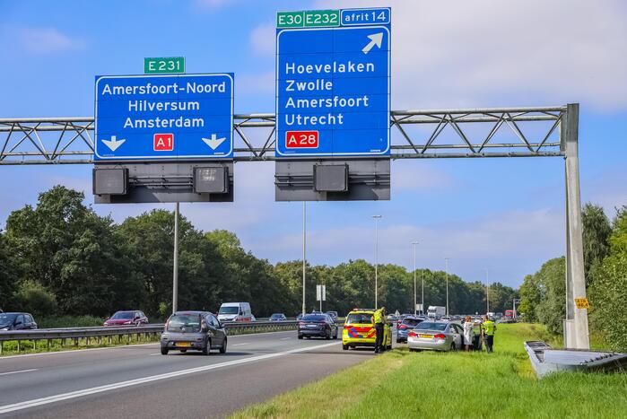 Botsing tussen personenauto's