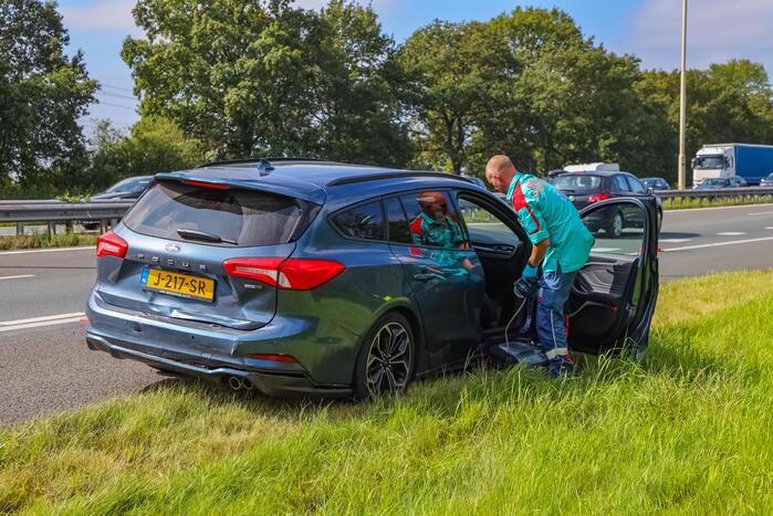 Botsing tussen personenauto's