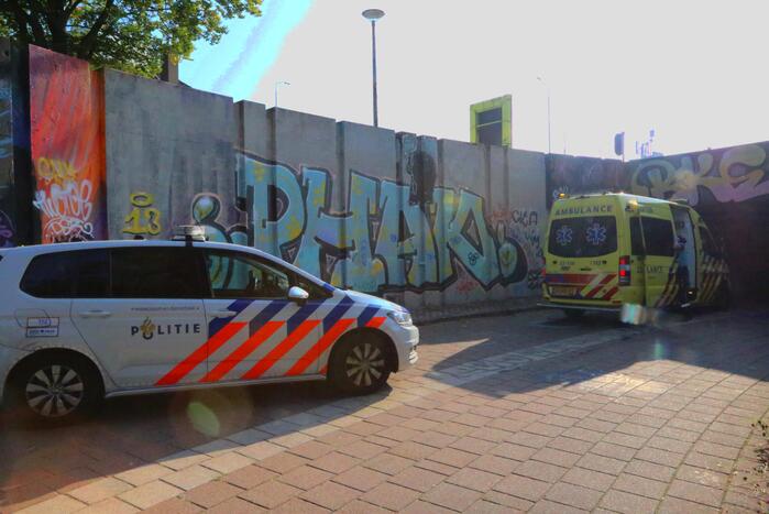 Persoon gewond bij eenzijdig ongeval