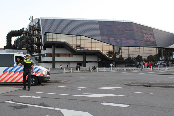 Veel politie op de been bij bokswedstrijd Glory 78