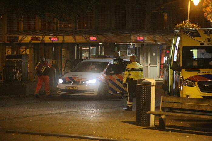 Persoon zwaargewond gevonden in de binnenstad