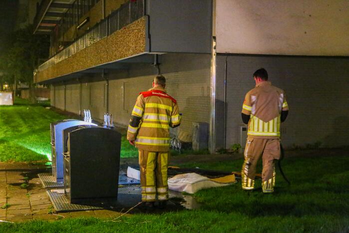 Brand in matras zorgt voor veel rookontwikkeling