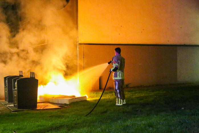 Brand in matras zorgt voor veel rookontwikkeling