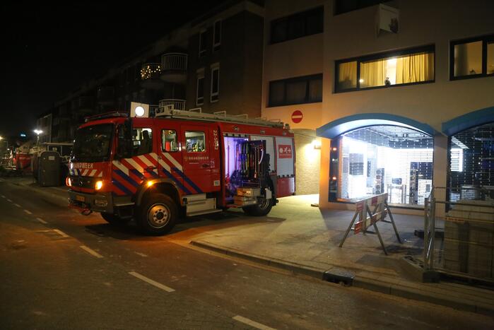 Kortsluiting zorg voor brand in pand Corona sneltest