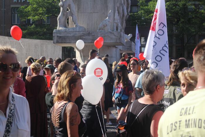 Grote demonstratie tegen coronamaatregelen