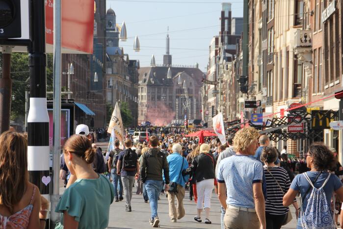 Grote demonstratie tegen coronamaatregelen