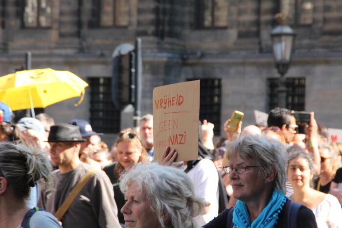 Grote demonstratie tegen coronamaatregelen