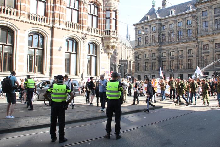 Grote demonstratie tegen coronamaatregelen